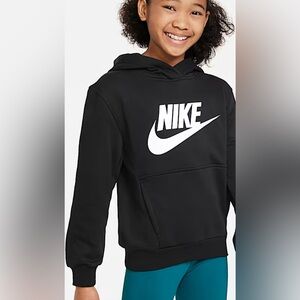 Nike Black and White Pullover Hoodie Sweatshirt
